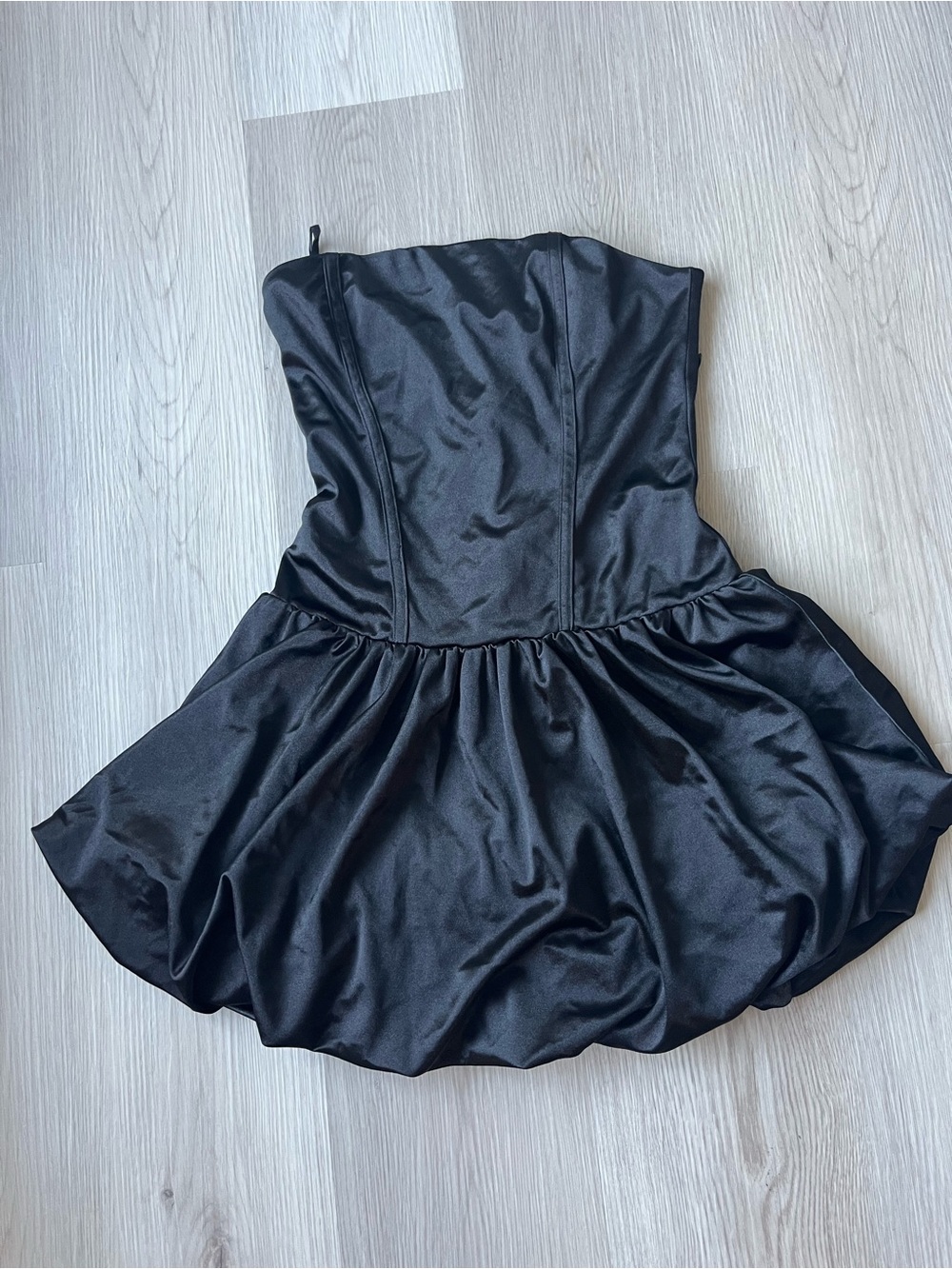 Ya Ya & Co Strapless Black Mini Dress Size S